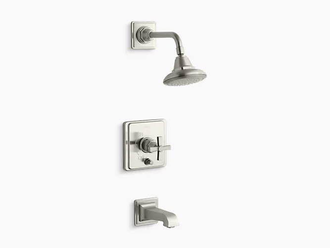 Kohler - Pinstripe - Tub Shower | Cross Handle