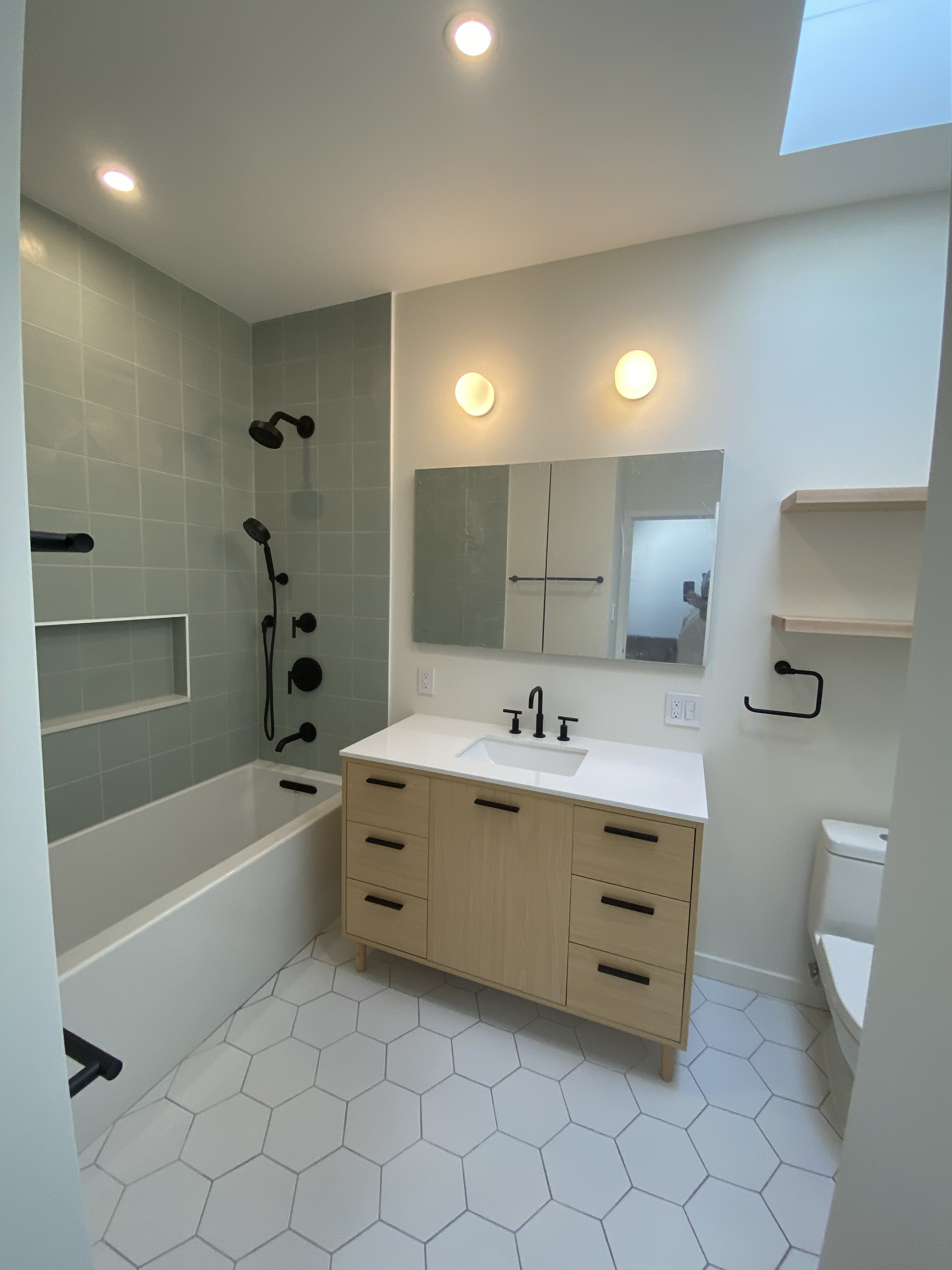 Warm Inviting Kitchen Maplewood Block Renovation