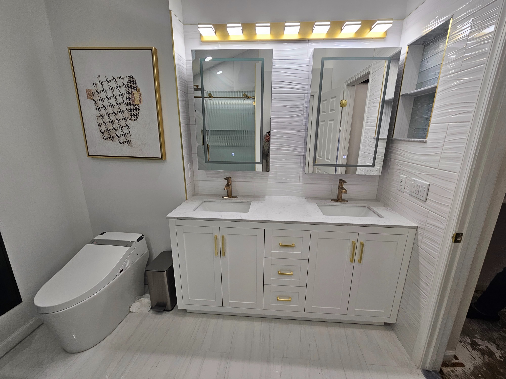 Modern Bathroom Remodel – Wayne, NJ